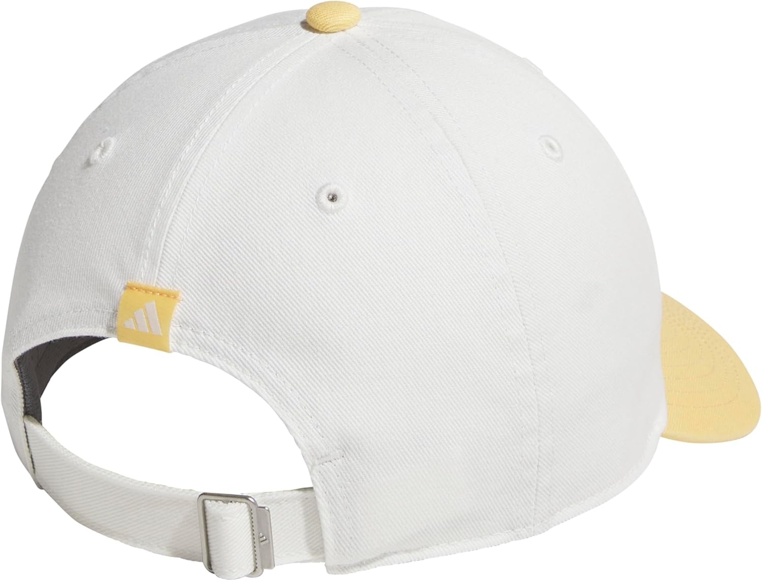 image:imageadidas Womens Saturday Hat Relaxed Fit Strapback Baseball CapOff WhiteSemi Ice Tangerine Orange3