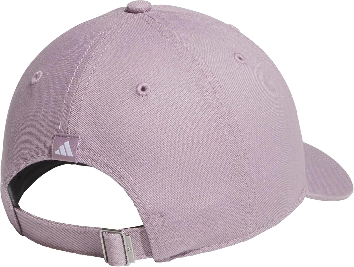 image:imageadidas Womens Saturday Hat Relaxed Fit Strapback Baseball CapPreloved Fig PurpleWhite3