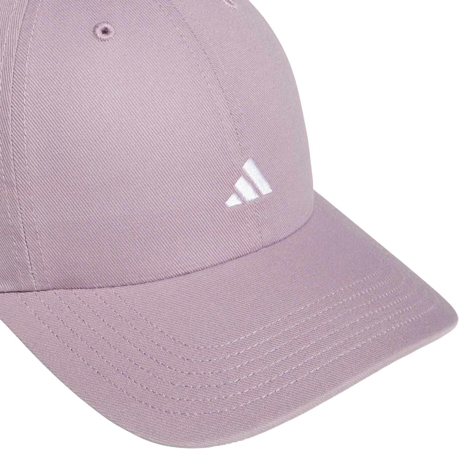 image:imageadidas Womens Saturday Hat Relaxed Fit Strapback Baseball CapPreloved Fig PurpleWhite3