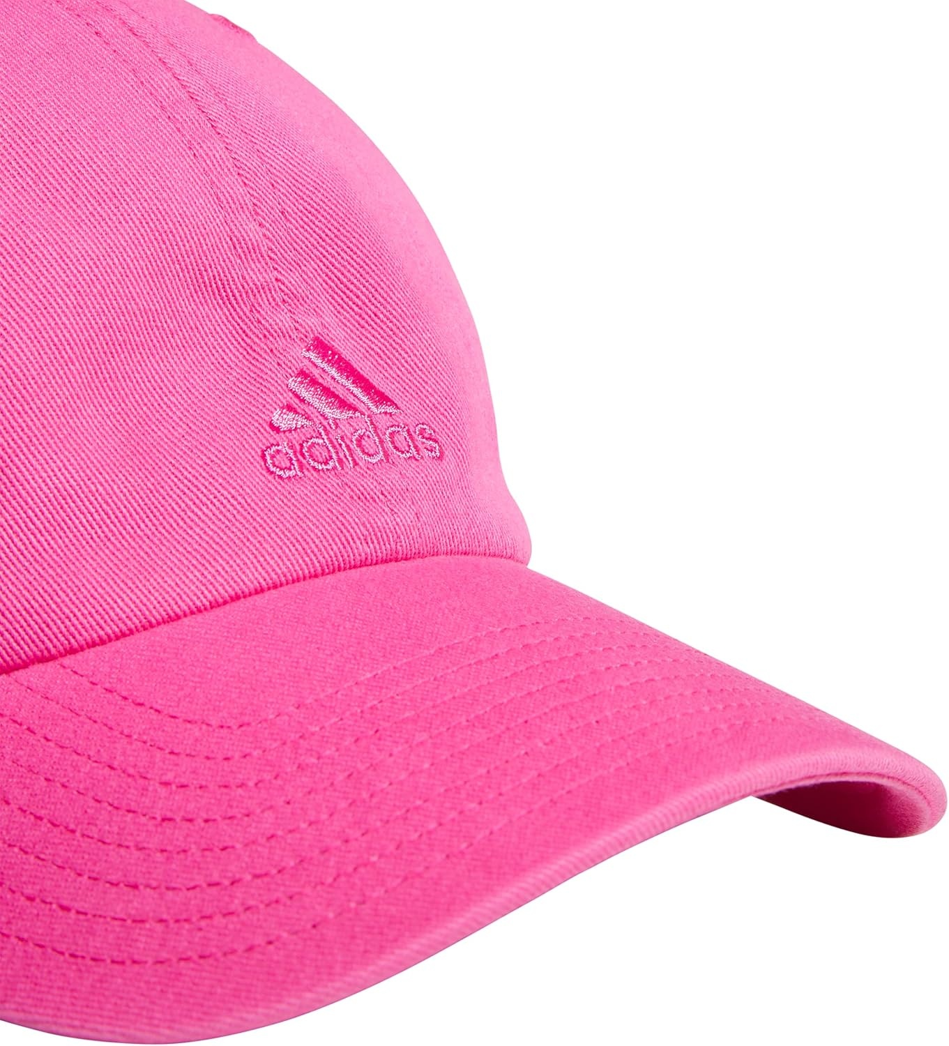 image:imageadidas Womens Saturday Hat Relaxed Fit Strapback Baseball CapPulse Magenta Pink2