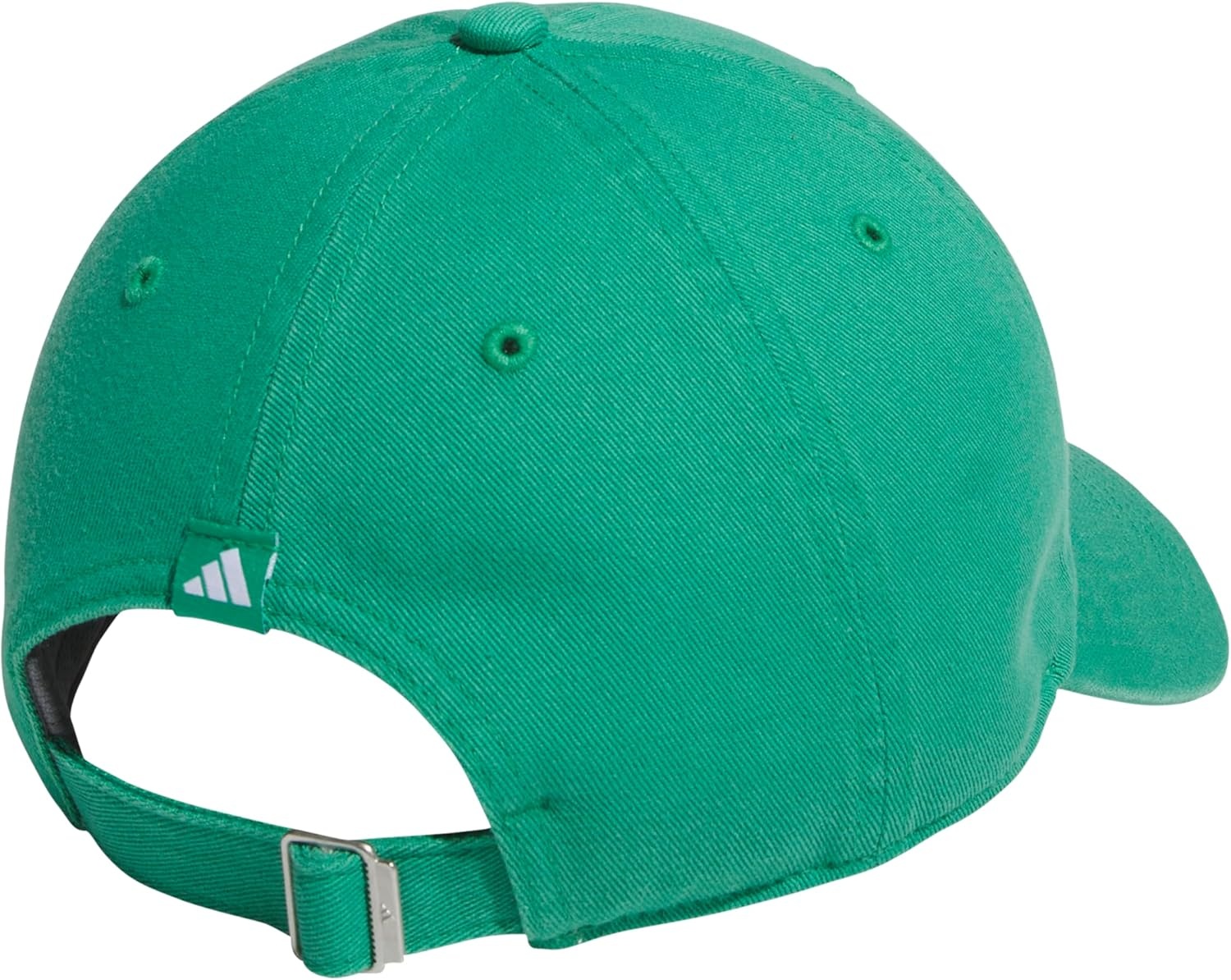image:imageadidas Womens Saturday Hat Relaxed Fit Strapback Baseball CapSemi Court GreenWhite3