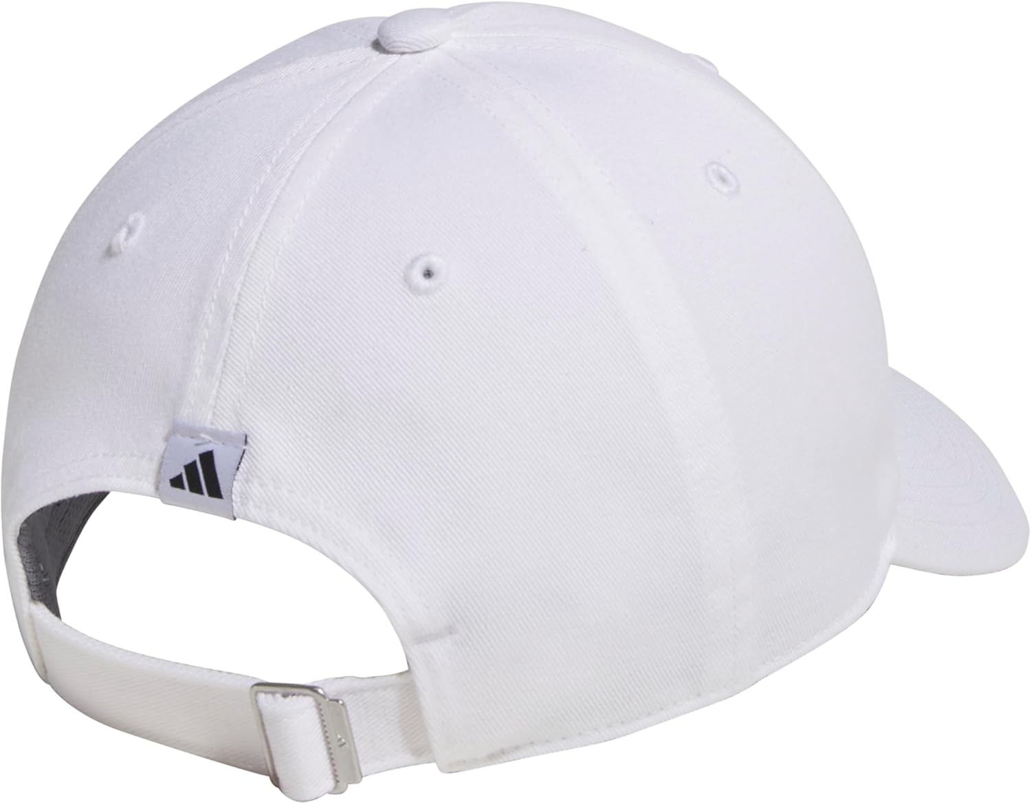 image:imageadidas Womens Saturday Hat Relaxed Fit Strapback Baseball CapWhiteBlack3