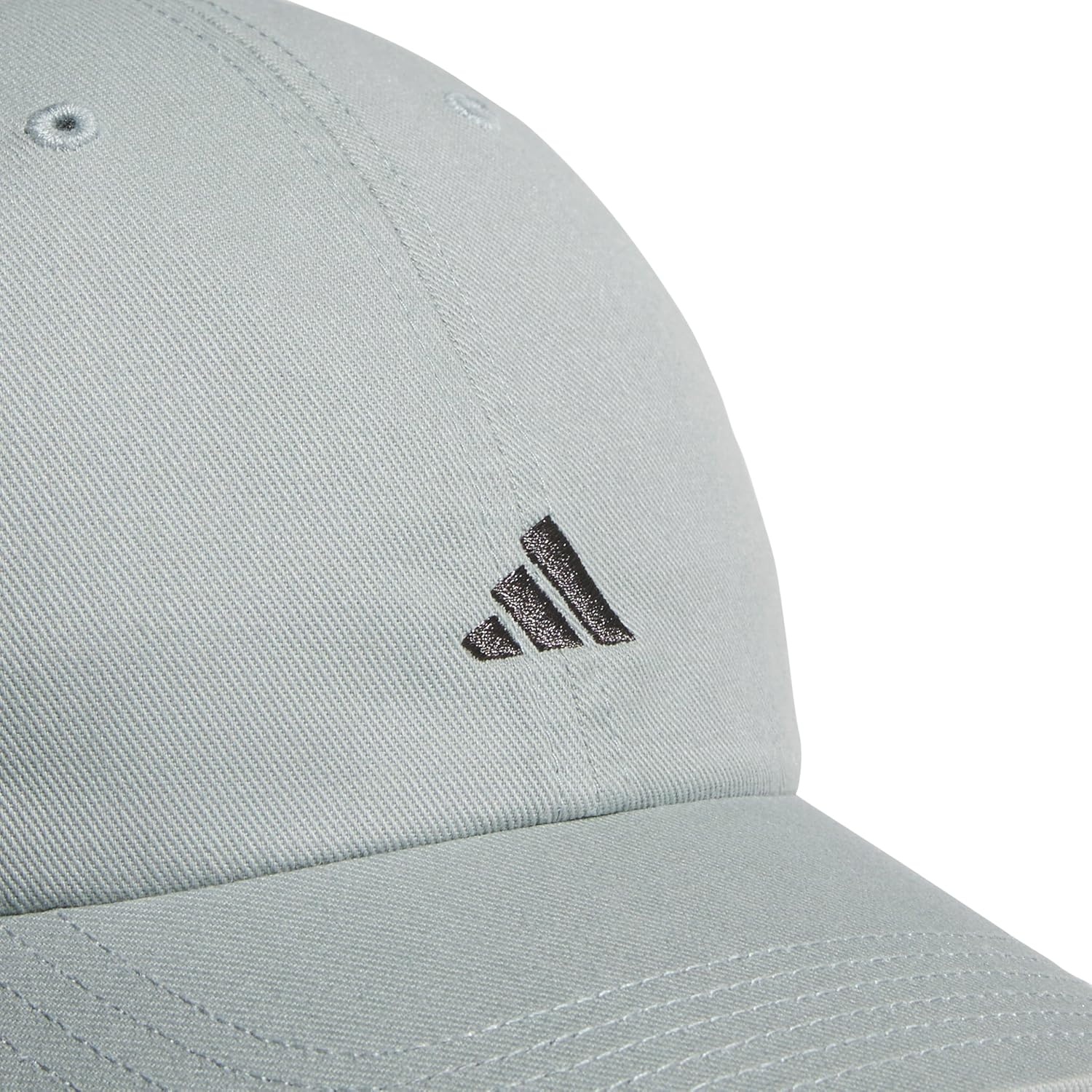 image:imageadidas Womens Saturday Hat Relaxed Fit Strapback Baseball CapWonder Sage GreenGrey Six3