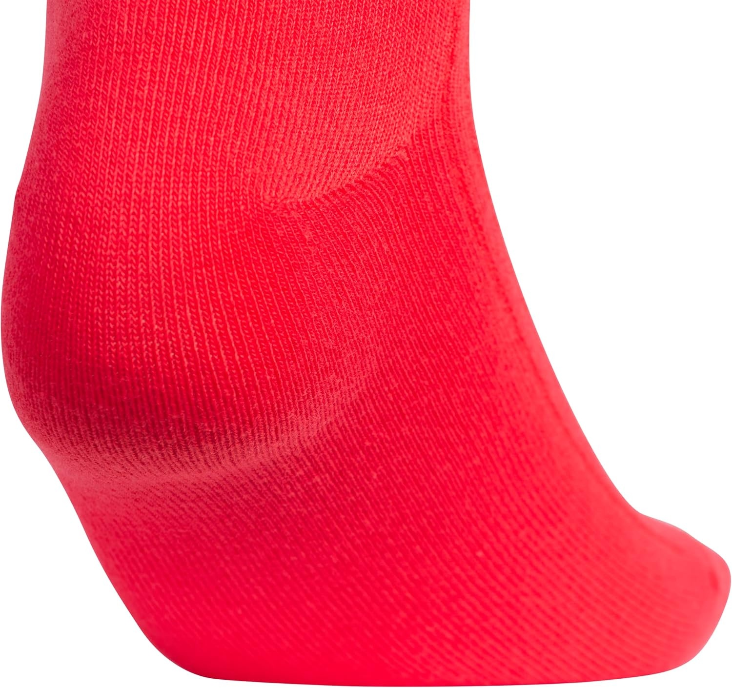 image:imageadidas Womens Scalloped Socks 3 Pairs Quarter Ankle HeightPure Ruby RedGreyWhite