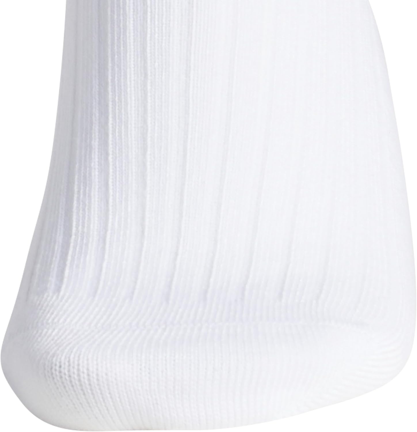 image:imageadidas Womens Scalloped Socks 3 Pairs Quarter Ankle HeightWhiteClear Grey