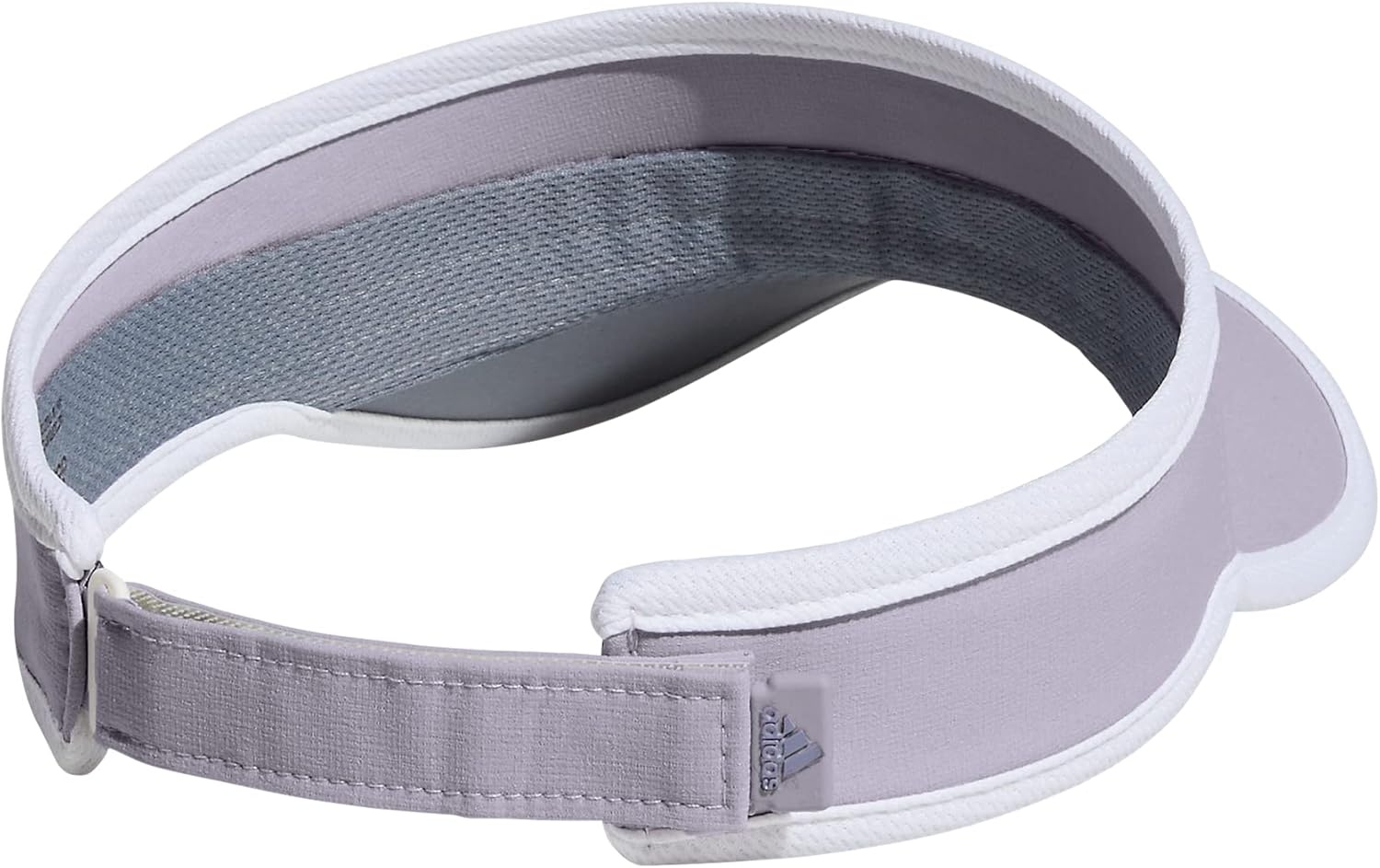 image:imageadidas Womens Superlite 2 Visor DISCONTINUEDSilver Dawn GreySilver Violet PurpleWhite20