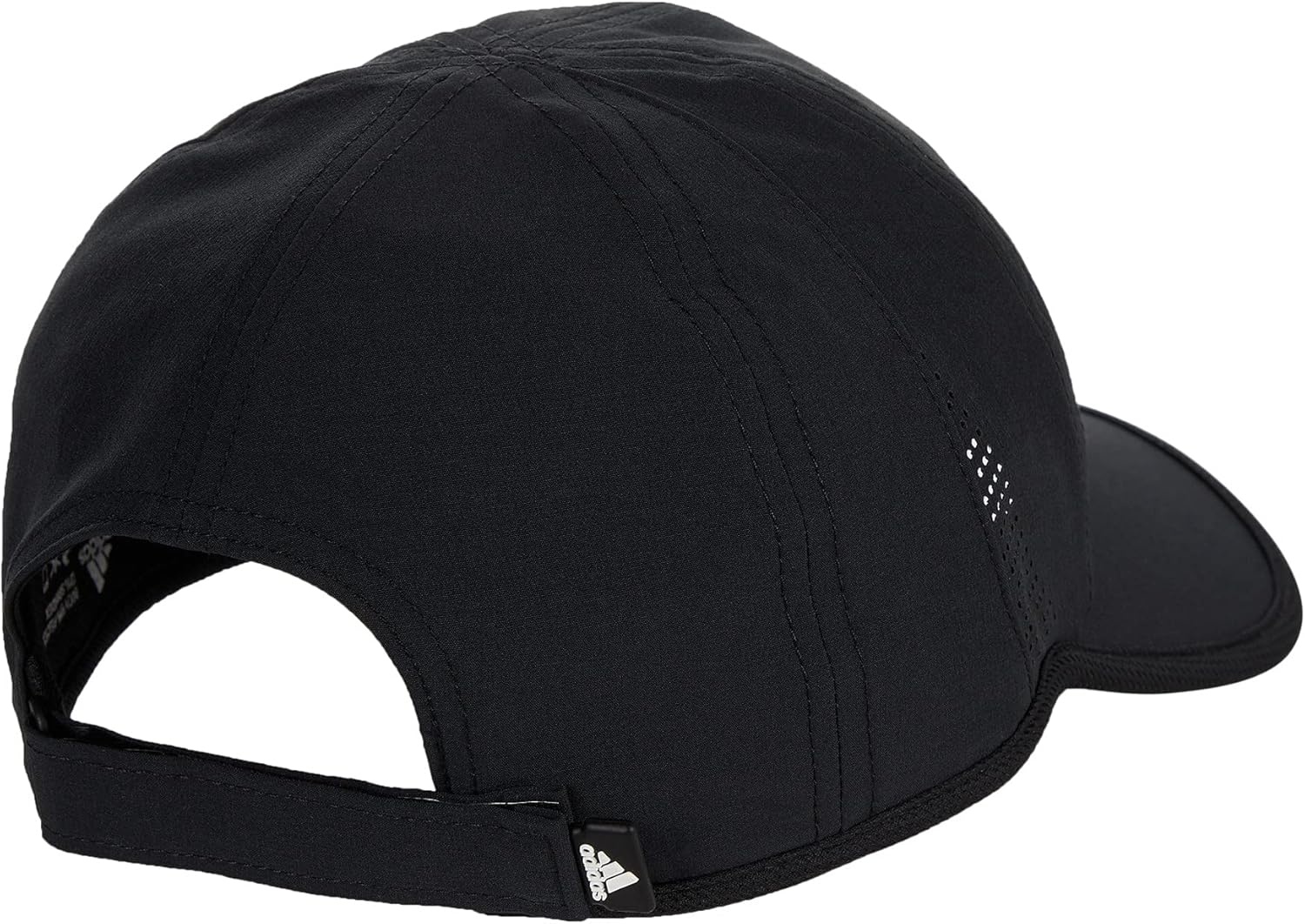 image:imageadidas Womens Superlite Hat Lightweight MoistureWicking Cap for Workout and TrainingBlackSilver Reflective2