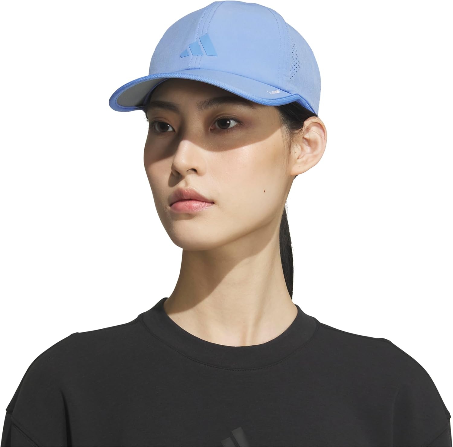 image:imageadidas Womens Superlite Hat Lightweight MoistureWicking Cap for Workout and TrainingBlue Fusion3
