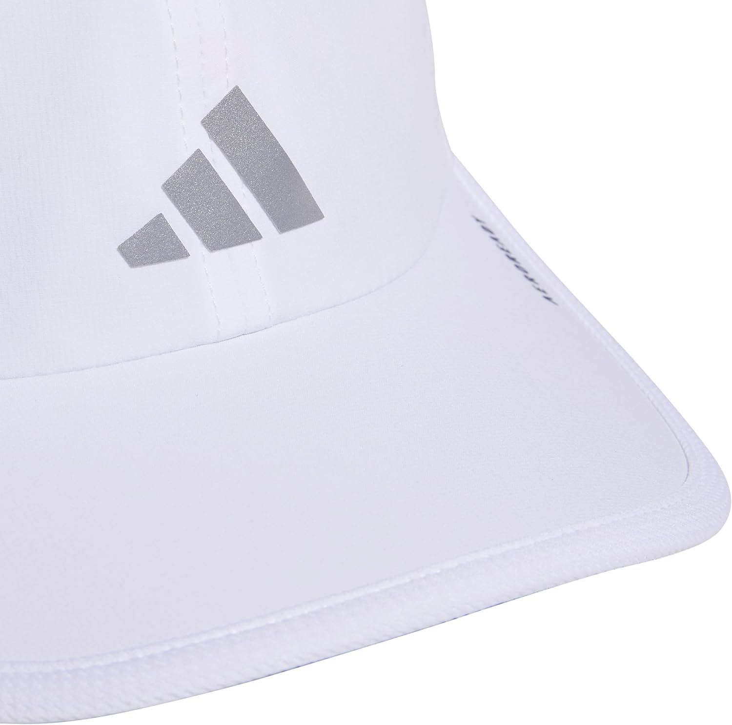 image:imageadidas Womens Superlite Hat Lightweight MoistureWicking Cap for Workout and TrainingWhiteSilver Metallic3