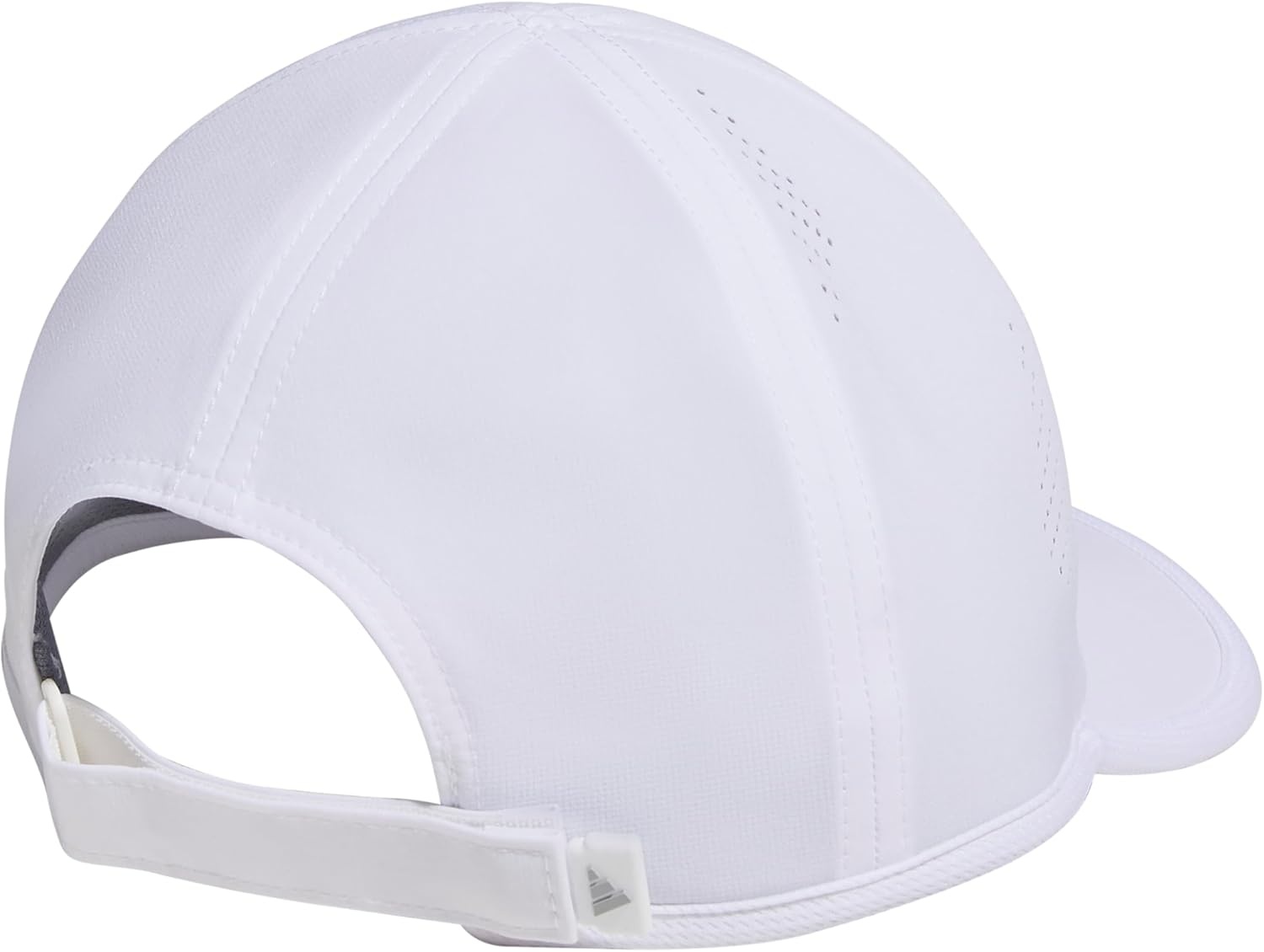 image:imageadidas Womens Superlite Hat Lightweight MoistureWicking Cap for Workout and TrainingWhiteSilver Metallic3