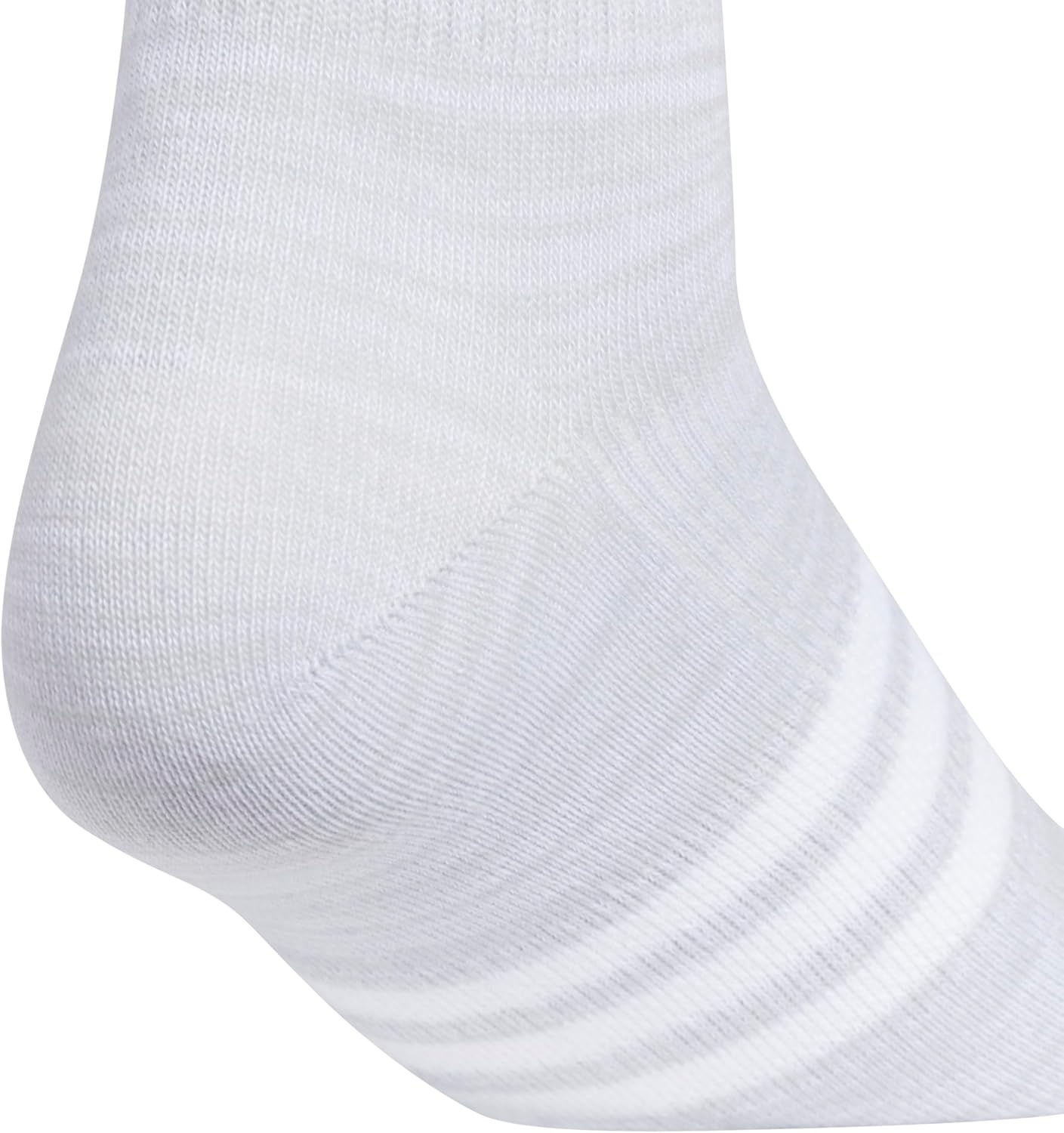 image:imageadidas Womens Superlite Quarter Ankle Socks 6 Pairs Lightweight amp BreathableClear Onix GreySemi Pink SparkPreloved Purple3