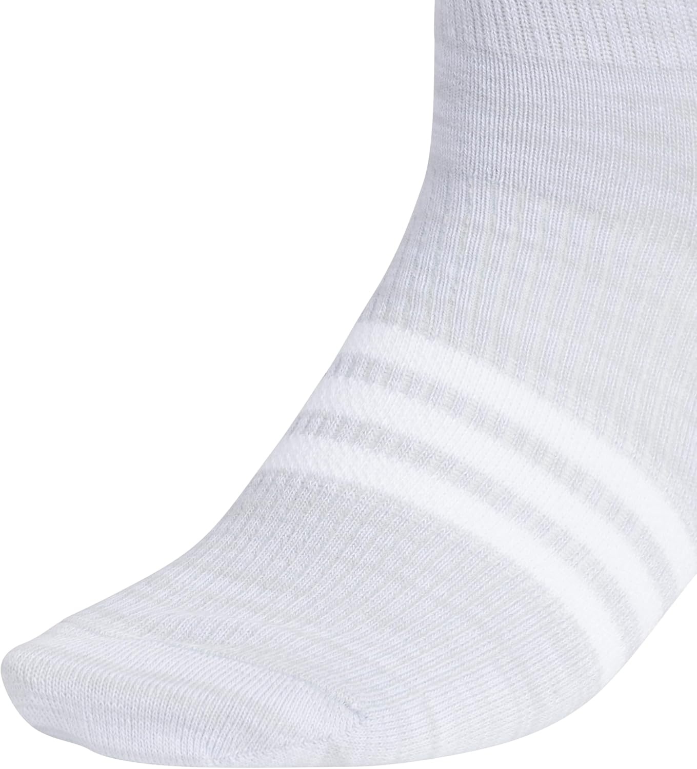 image:imageadidas Womens Superlite Quarter Ankle Socks 6 Pairs Lightweight amp BreathableClear Onix GreySemi Pink SparkPreloved Purple3