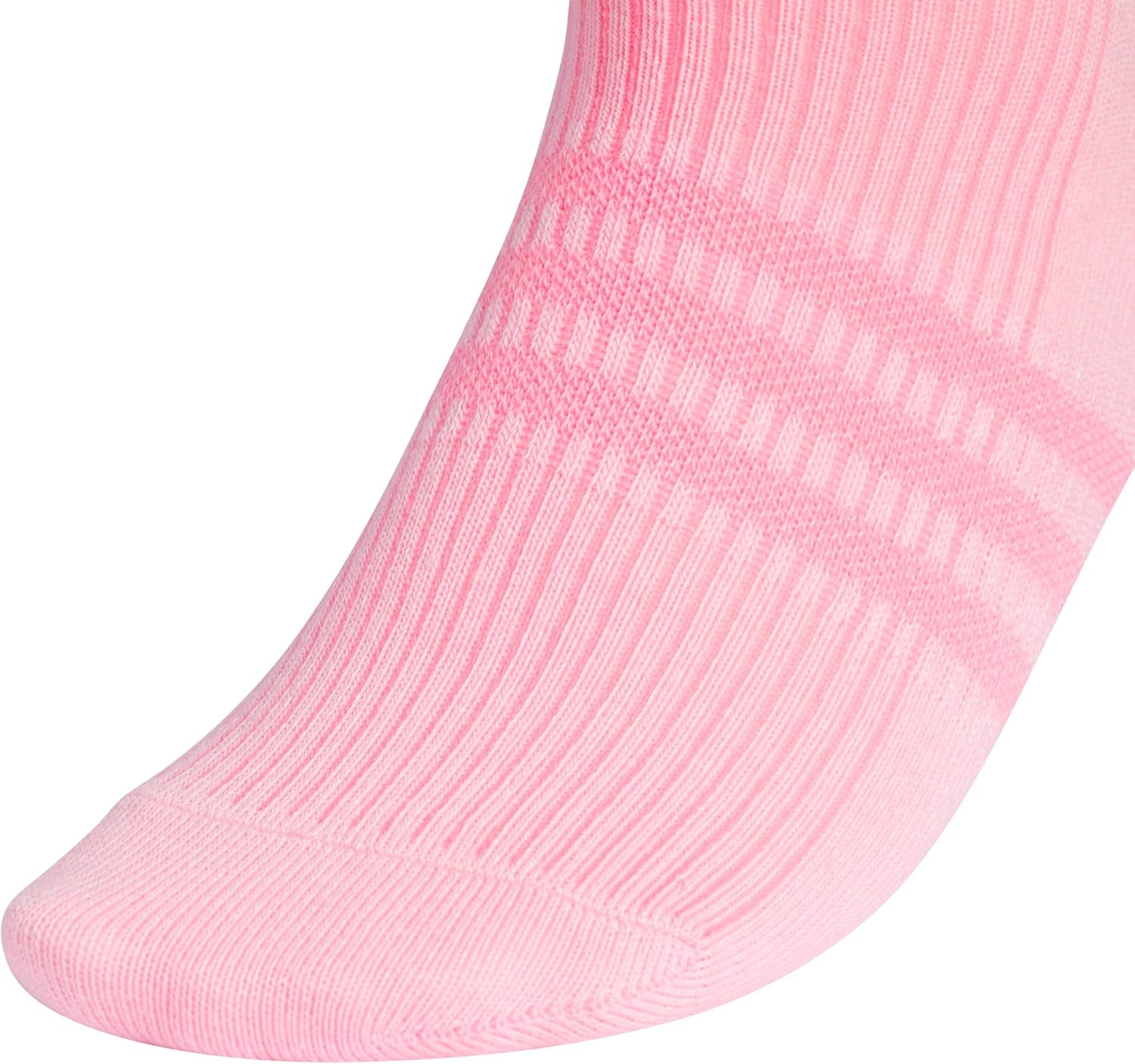 image:imageadidas Womens Superlite Quarter Ankle Socks 6 Pairs Lightweight amp BreathableClear PinkMaroonPure Turbo Pink3