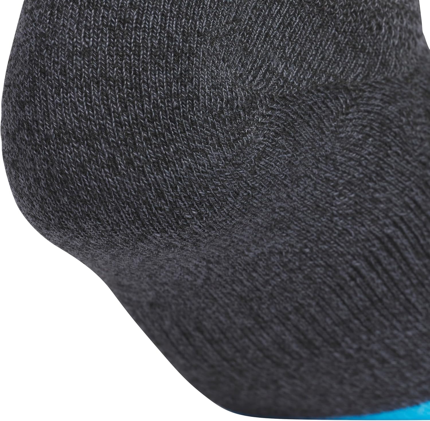 image:imageadidas Womens Superlite Super No Show Invisible Socks 6 Pairs Lightweight amp BreathableBlackLucid AquamarineFlash Aqua Blue3