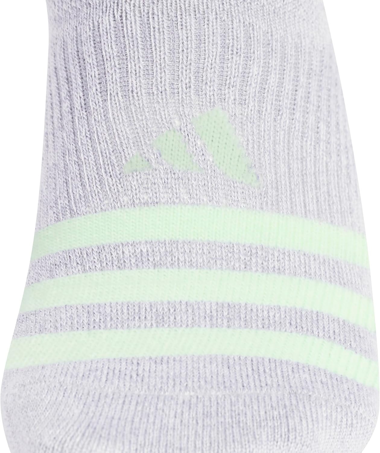 image:imageadidas Womens Superlite Super No Show Invisible Socks 6 Pairs Lightweight amp BreathableClear Onix GreySemi Green SparkPreloved Ink Blue3