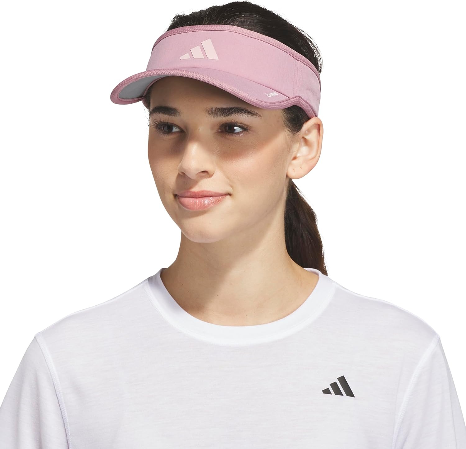 image:imageadidas Womens Superlite Visor Lightweight MoistureWicking Running Tennis HatMagic Mauve PurpleDual Lilac Purple3