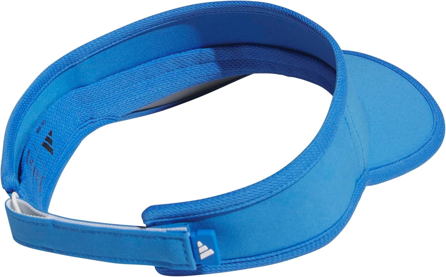 image:imageadidas Womens Superlite Visor Lightweight MoistureWicking Running Tennis HatRay BlueWhite3