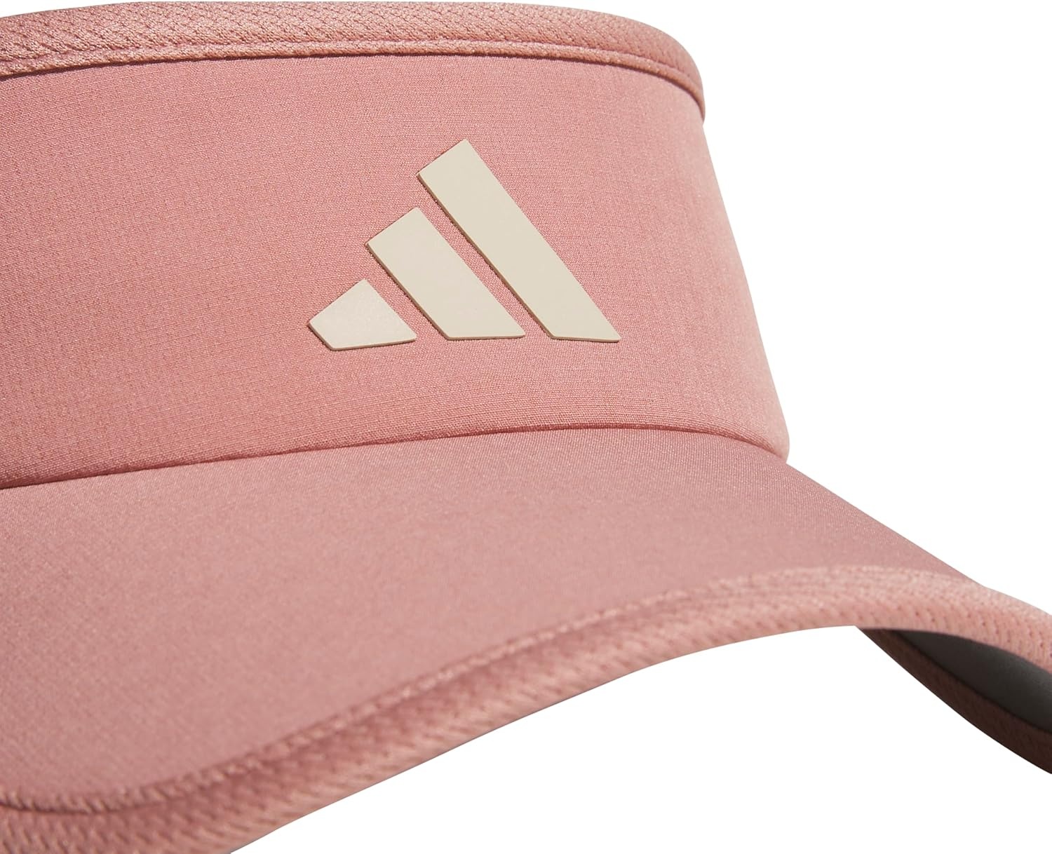 image:imageadidas Womens Superlite Visor Lightweight MoistureWicking Running Tennis HatWarm Clay PinkWonder Alumina Grey3
