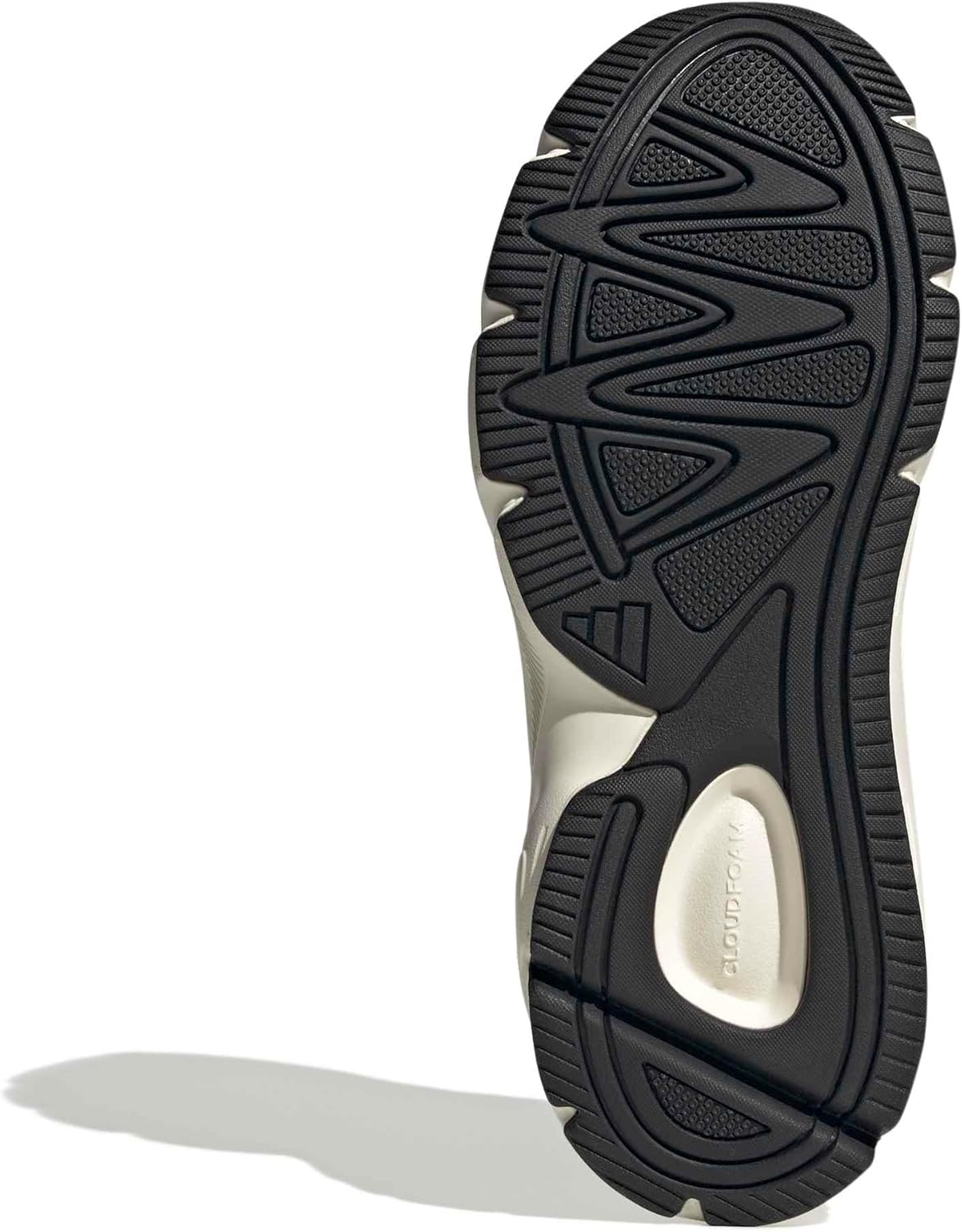image:imageadidas Womens Technochaos 2000 Lace Up Sneakers Shoes Casual BeigeChalk WhiteSilver MetallicBlack