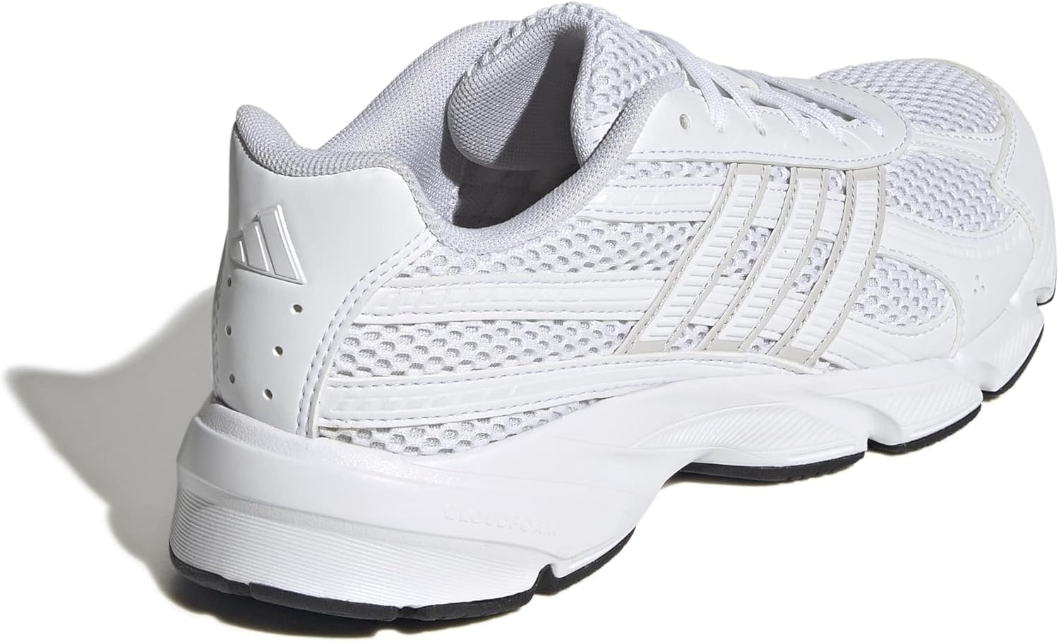 image:imageadidas Womens Technochaos 2000 Lace Up Sneakers Shoes Casual BeigeWhiteWhiteGrey