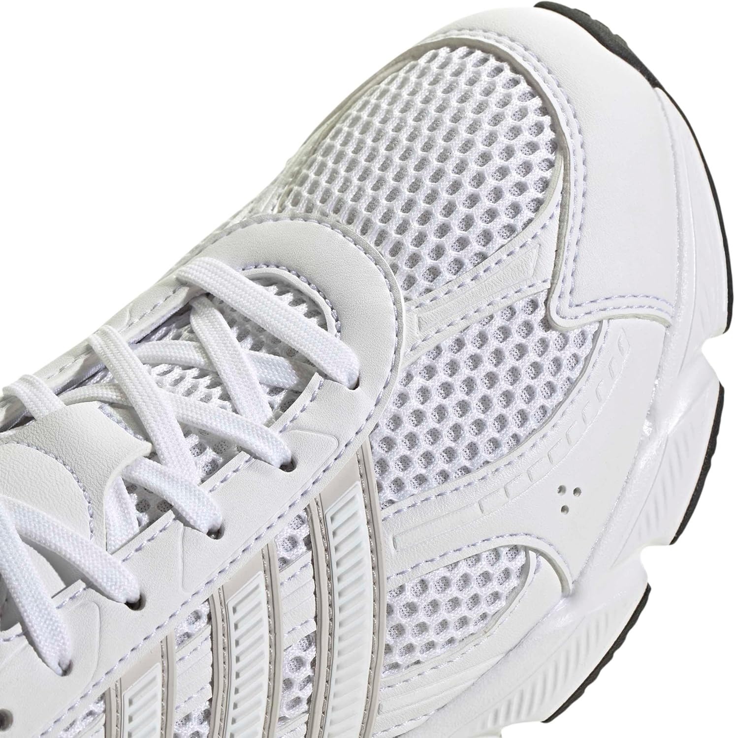 image:imageadidas Womens Technochaos 2000 Lace Up Sneakers Shoes Casual BeigeWhiteWhiteGrey