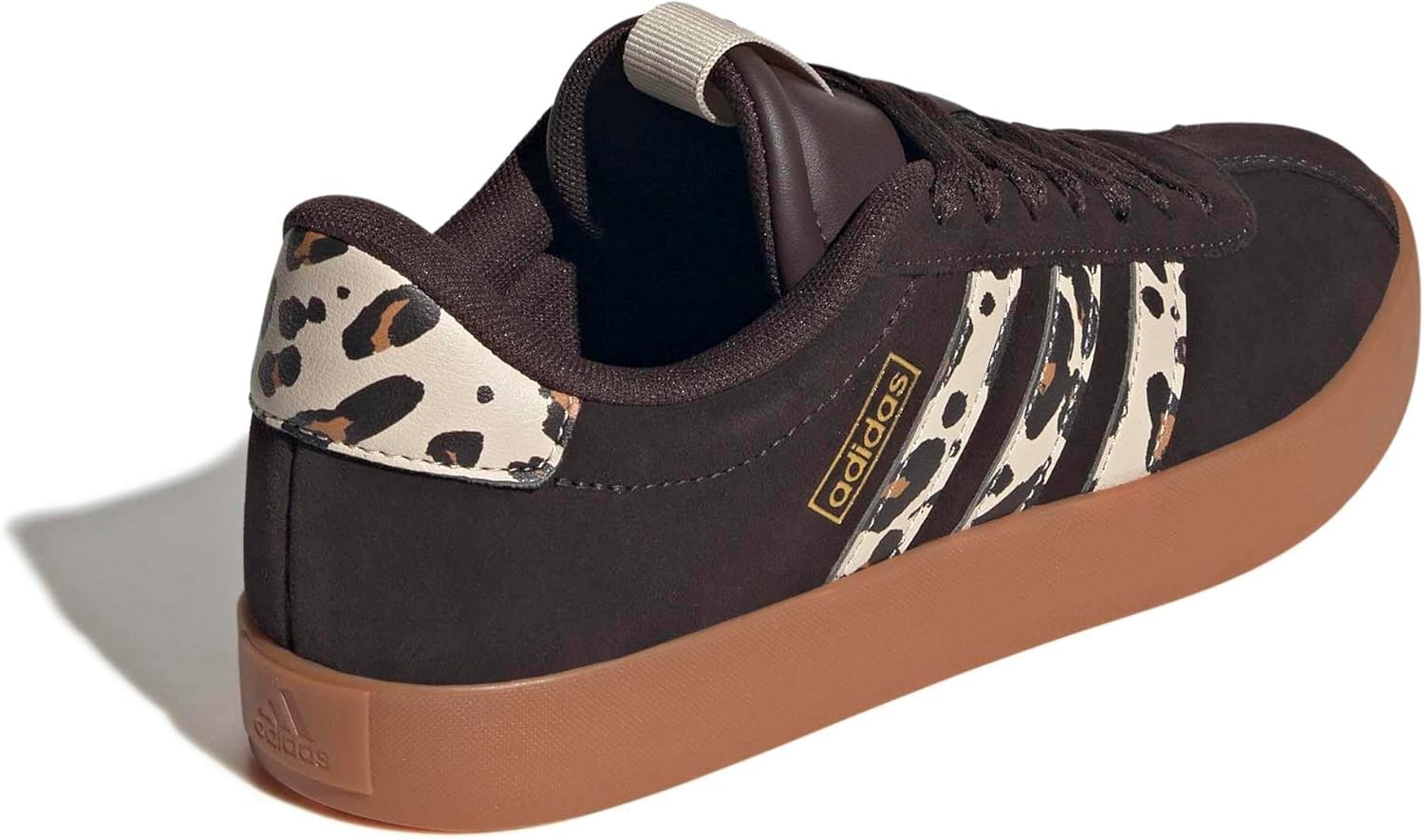 image:imageadidas Womens VL Court 30 SneakerAurora CoffeeCrystal LinenAmber Gum