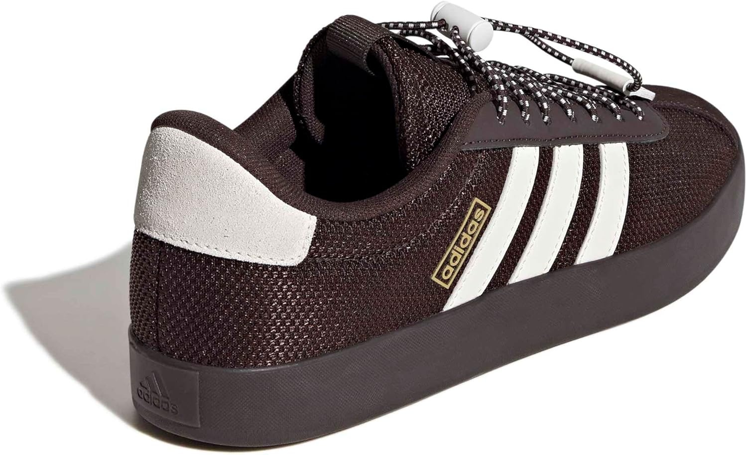 image:imageadidas Womens VL Court 30 SneakerAurora CoffeeOff WhiteGold Metallic