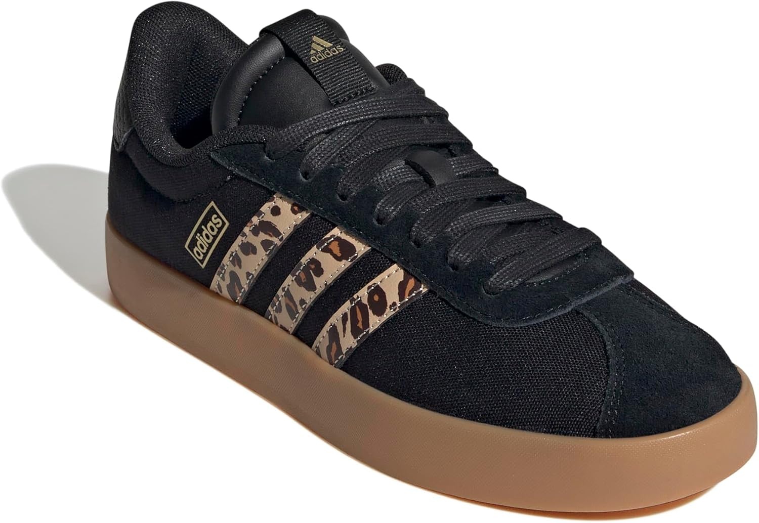 image:imageadidas Womens VL Court 30 SneakerBlackShadow BrownMatte Gold