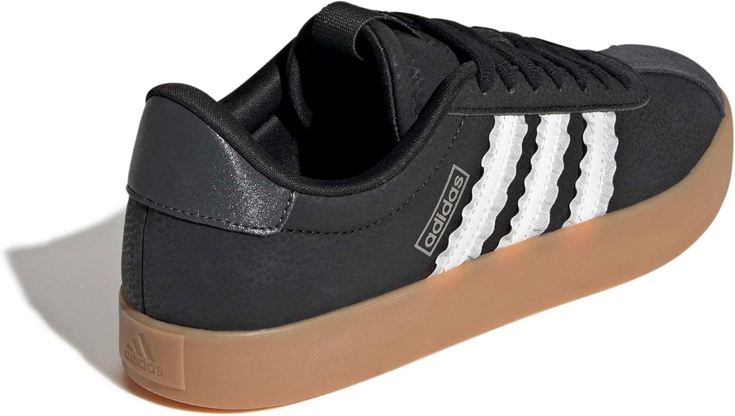image:imageadidas Womens VL Court 30 SneakerBlackWhiteCyber Metallic