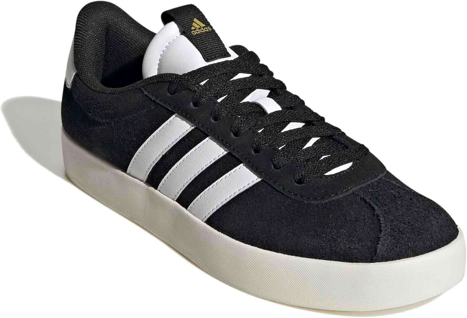 image:imageadidas Womens VL Court 30 SneakerBlackWhiteGold Metallic