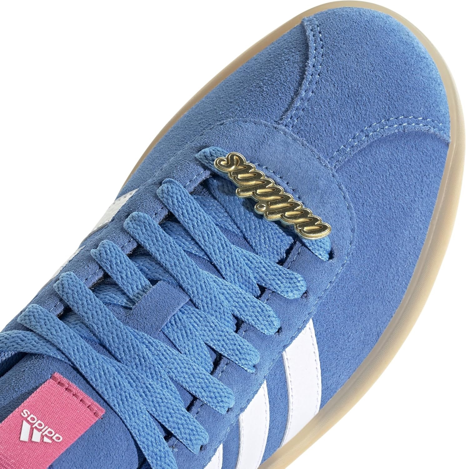 image:imageadidas Womens VL Court 30 SneakerBlue BurstWhitePink Fusion