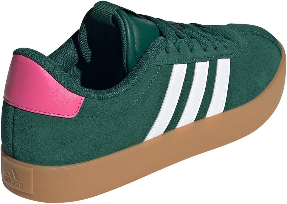 image:imageadidas Womens VL Court 30 SneakerCollegiate Green Cloud White Pulse Magenta