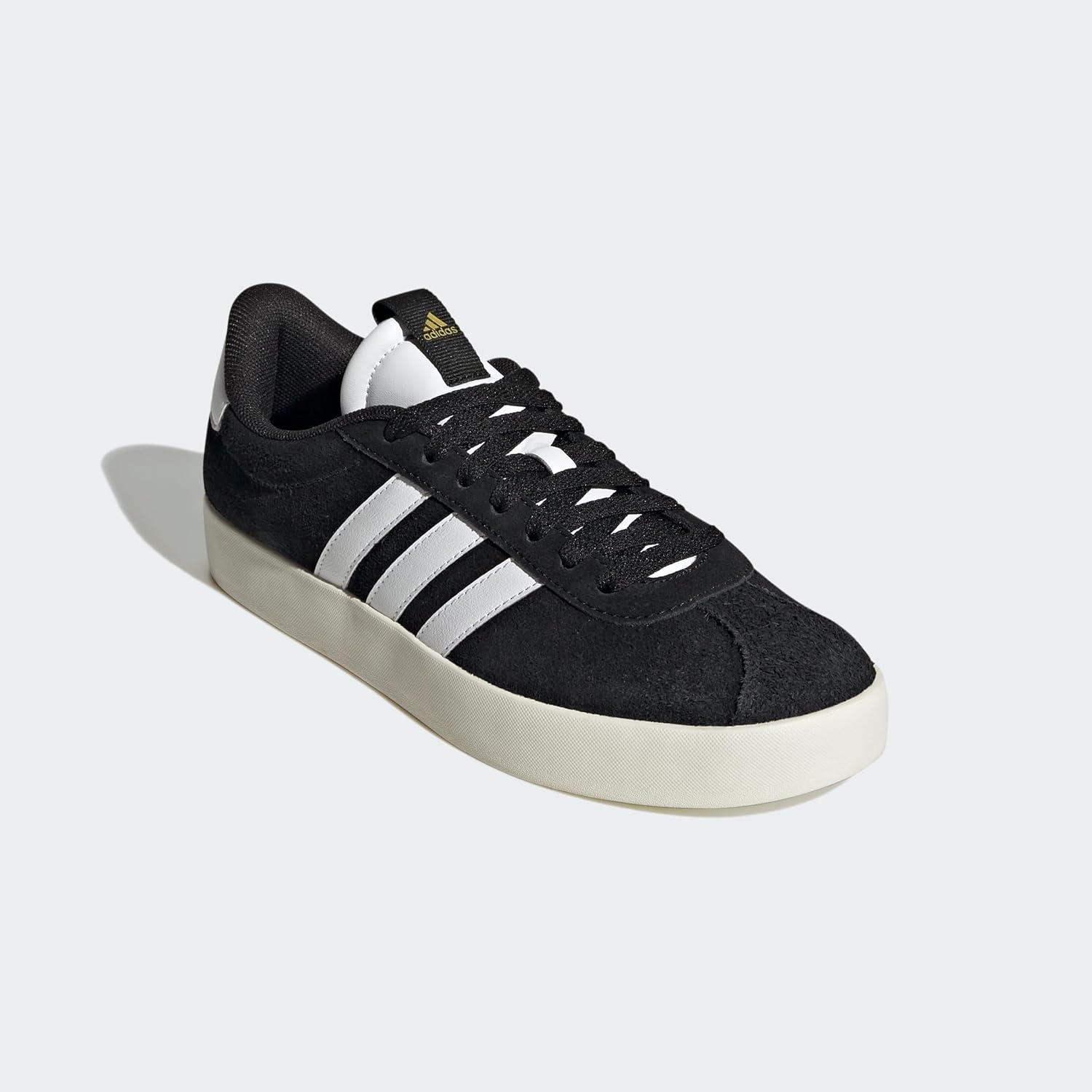 image:imageadidas Womens VL Court 30 SneakerCore Black Cloud White Gold Metallic