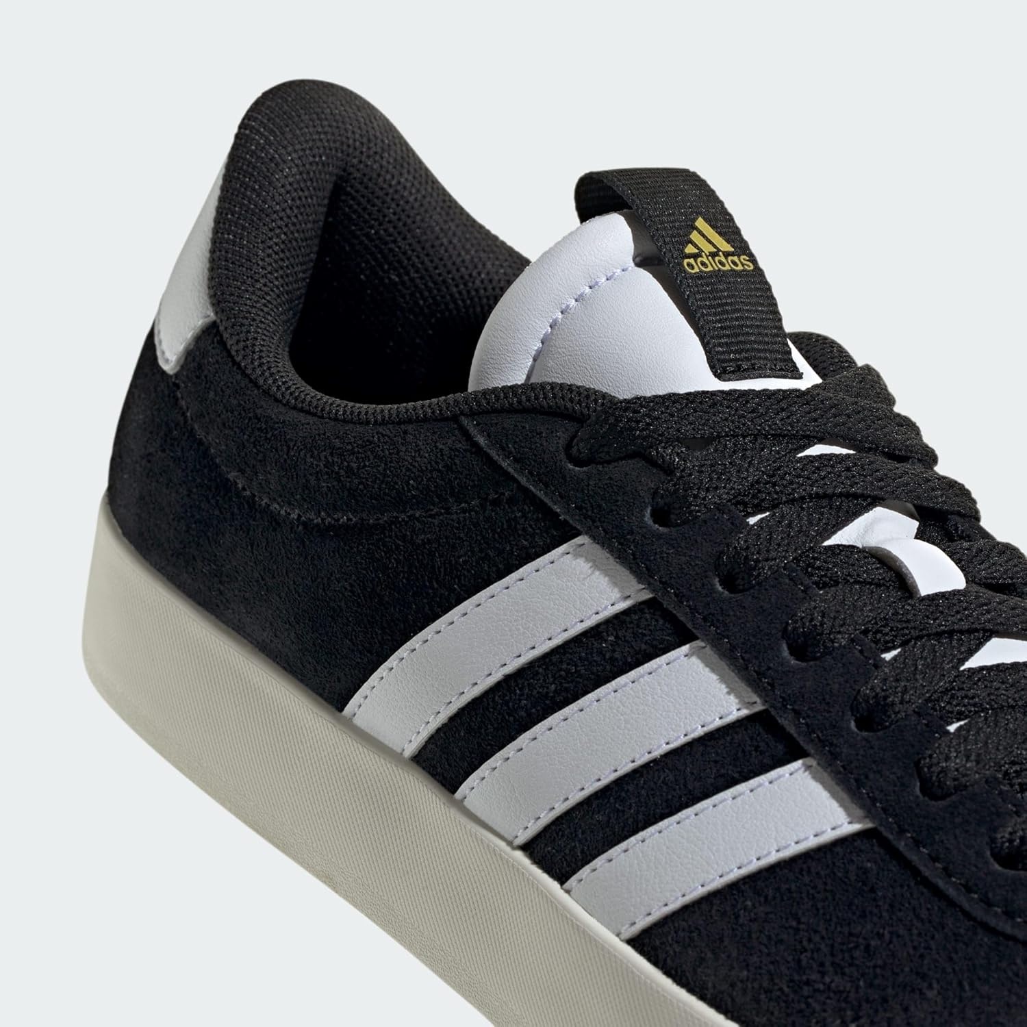 image:imageadidas Womens VL Court 30 SneakerCore Black Cloud White Gold Metallic