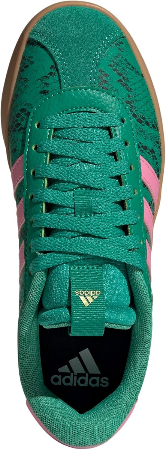 image:imageadidas Womens VL Court 30 SneakerCourt GreenBliss PinkGold Metallic
