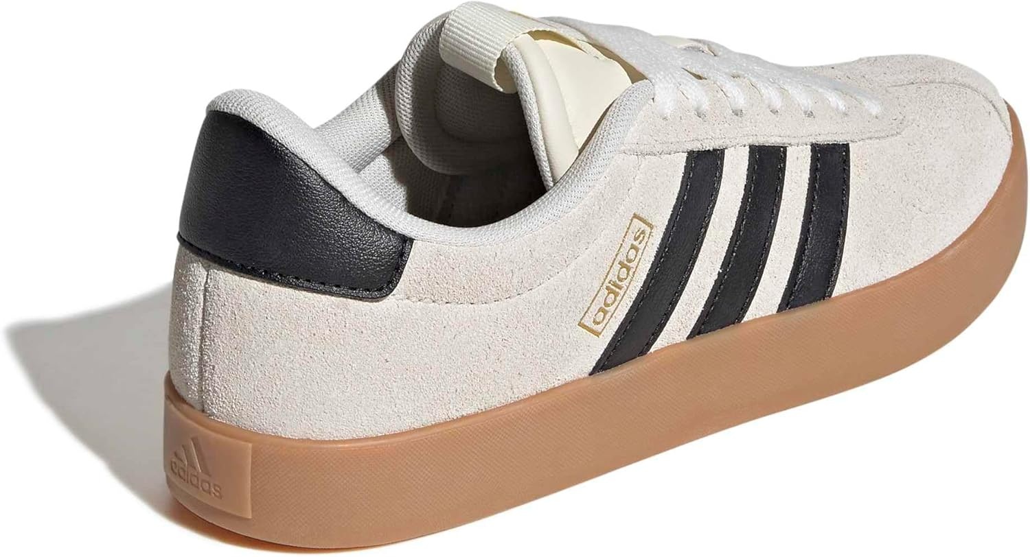 image:imageadidas Womens VL Court 30 SneakerCream WhiteBlackGold Metallic