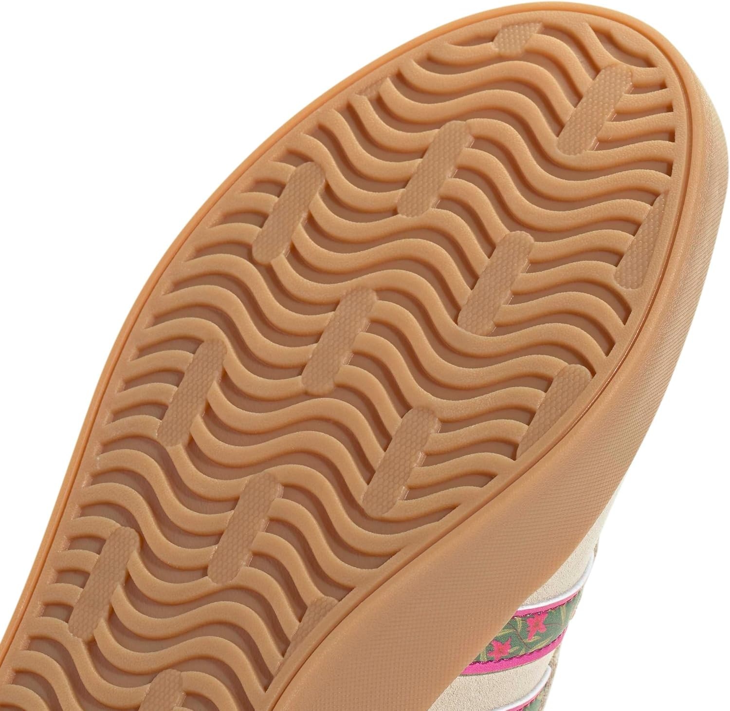 image:imageadidas Womens VL Court 30 SneakerCrystal LinenCrew GreenBahia Magenta