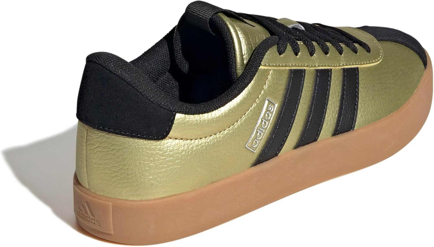 image:imageadidas Womens VL Court 30 SneakerGold MetallicBlackWhite