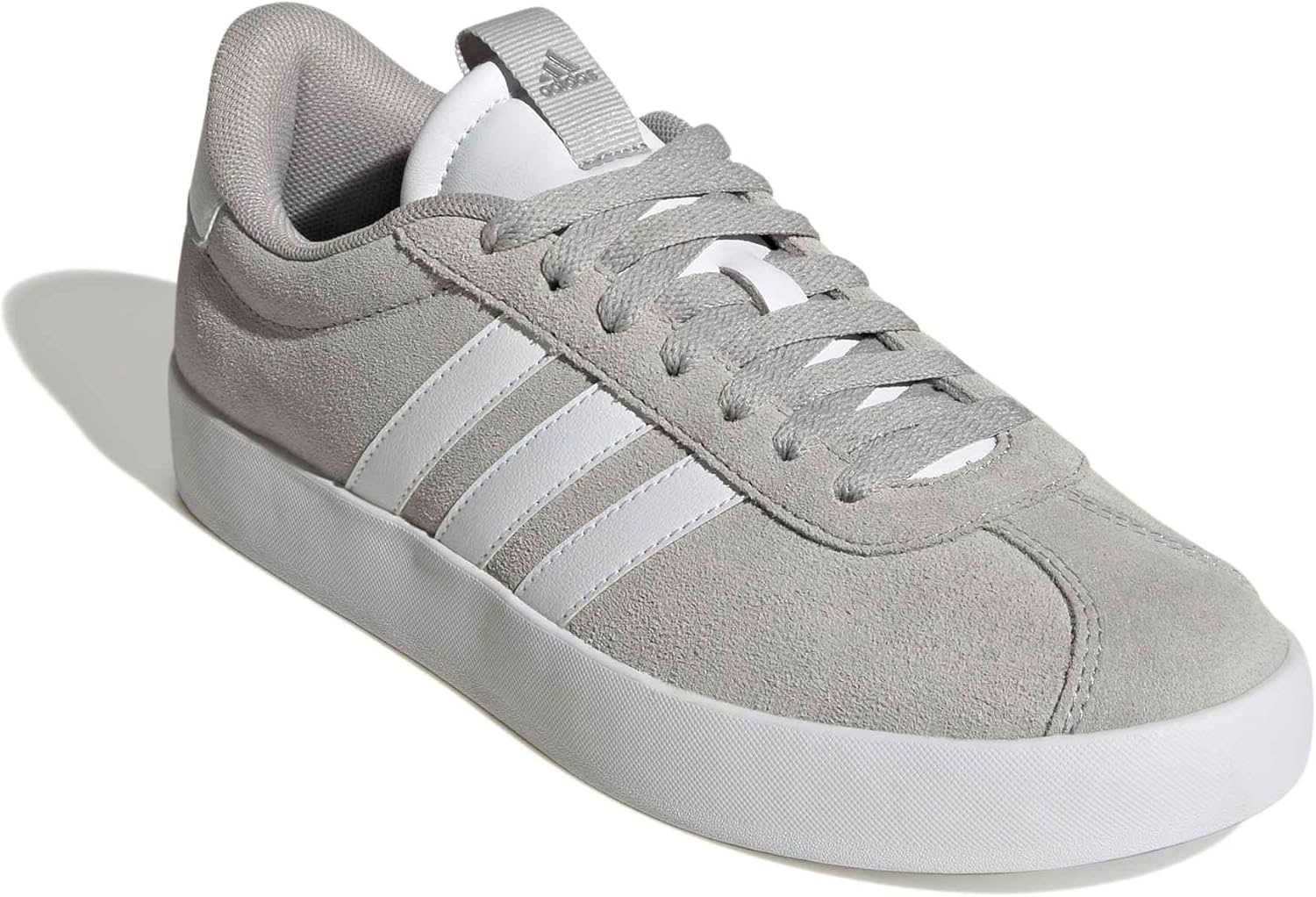 image:imageadidas Womens VL Court 30 SneakerGrey Two Cloud White Silver Metallic