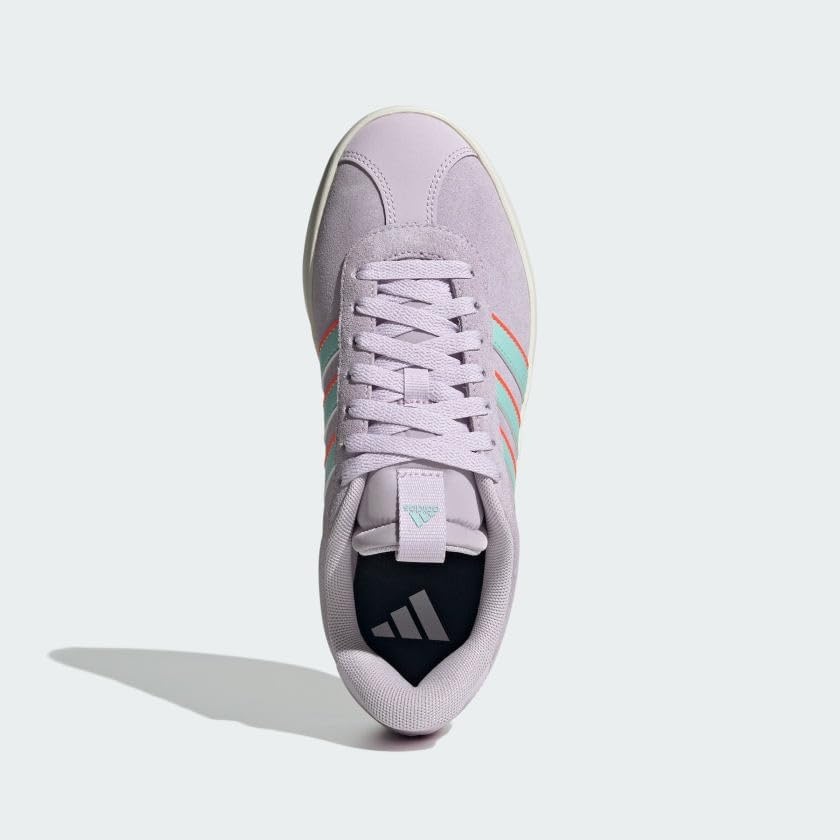 image:imageadidas Womens VL Court 30 SneakerIce LavenderSemi Flash AquaSolar R