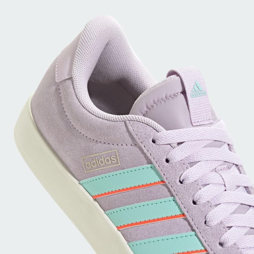 image:imageadidas Womens VL Court 30 SneakerIce LavenderSemi Flash AquaSolar R