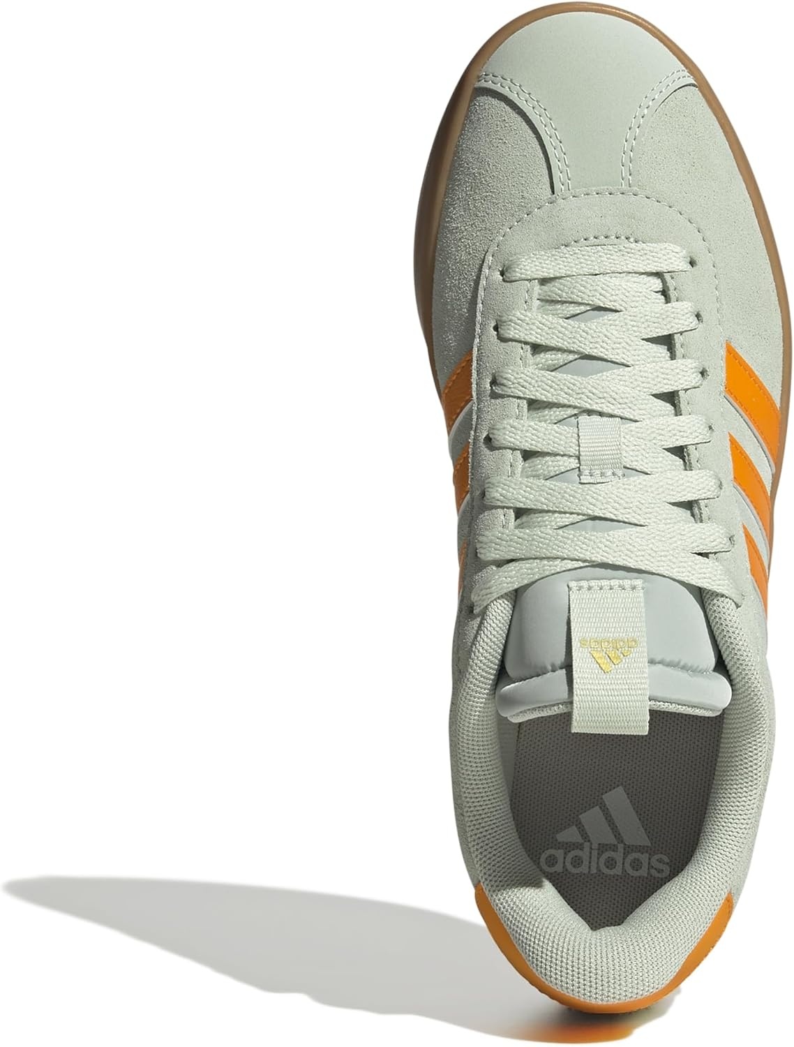 image:imageadidas Womens VL Court 30 SneakerLinen GreenCrew OrangeGold Metallic