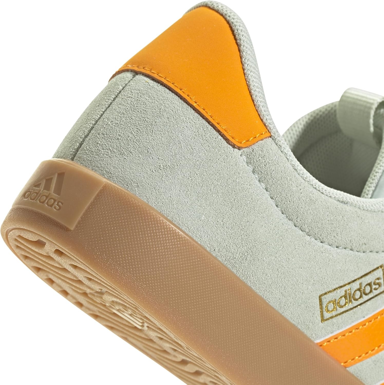 image:imageadidas Womens VL Court 30 SneakerLinen GreenCrew OrangeGold Metallic