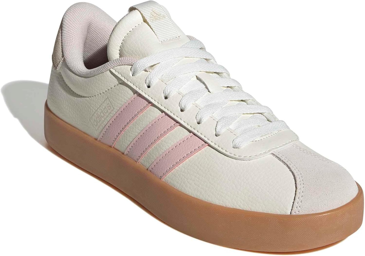image:imageadidas Womens VL Court 30 SneakerOff WhiteSandy PinkWonder White