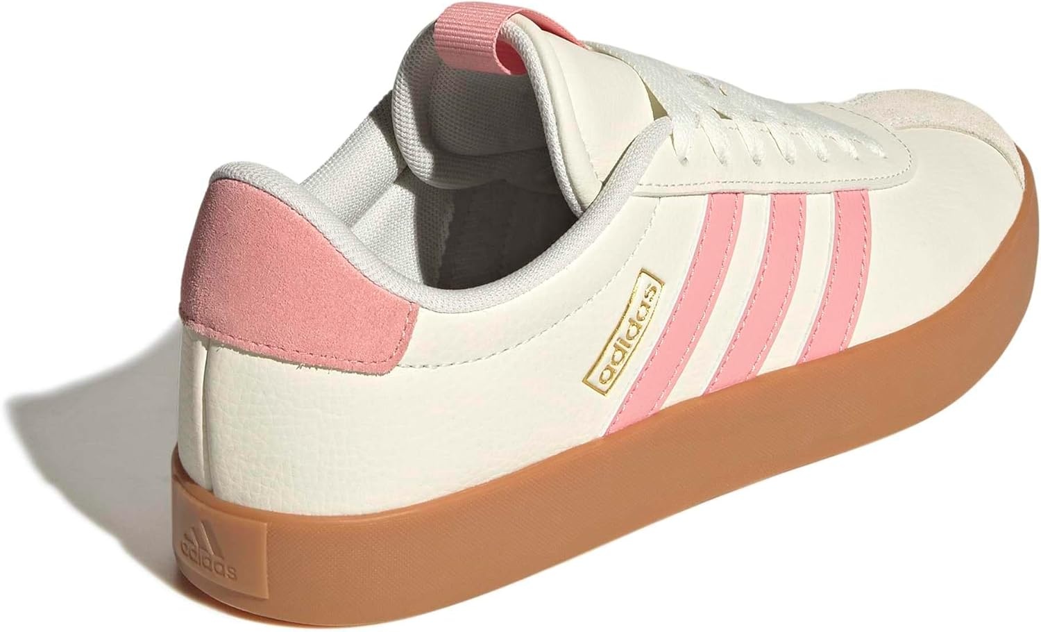 image:imageadidas Womens VL Court 30 SneakerOff WhiteSemi Frozen TurboGold Metallic