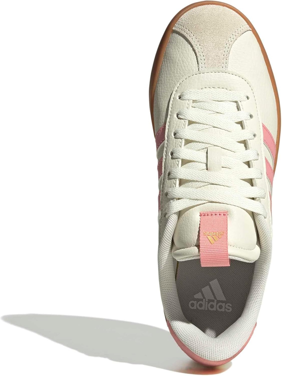 image:imageadidas Womens VL Court 30 SneakerOff WhiteSemi Frozen TurboGold Metallic