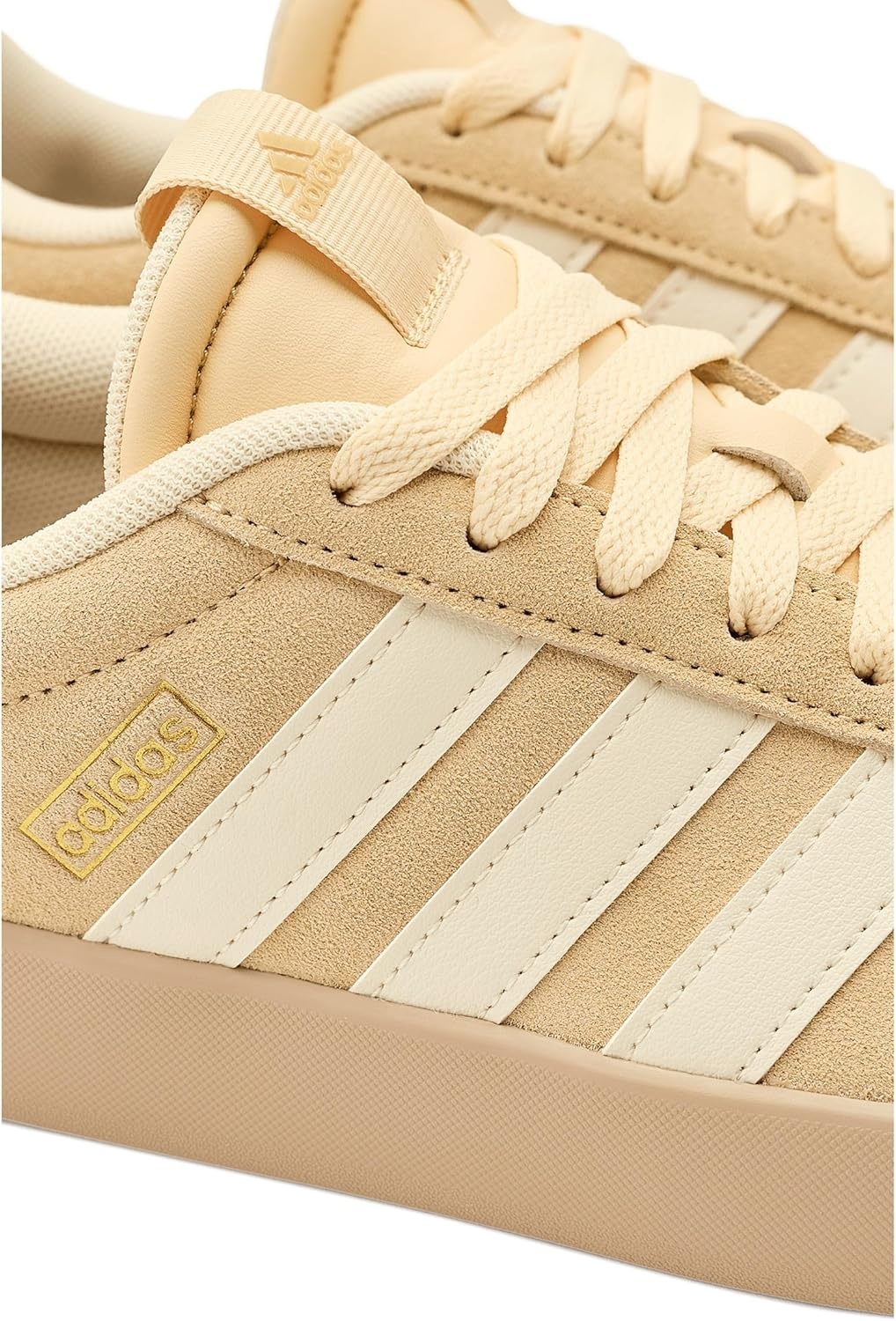 image:imageadidas Womens VL Court 30 SneakerOrange TintWarm VanillaGold Metallic