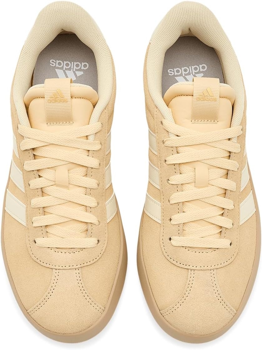 image:imageadidas Womens VL Court 30 SneakerOrange TintWarm VanillaGold Metallic