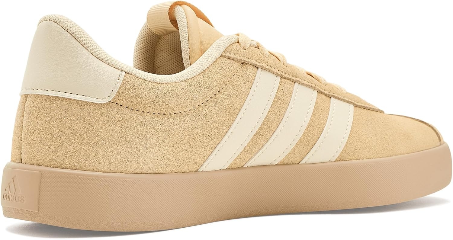 image:imageadidas Womens VL Court 30 SneakerOrange TintWarm VanillaGold Metallic