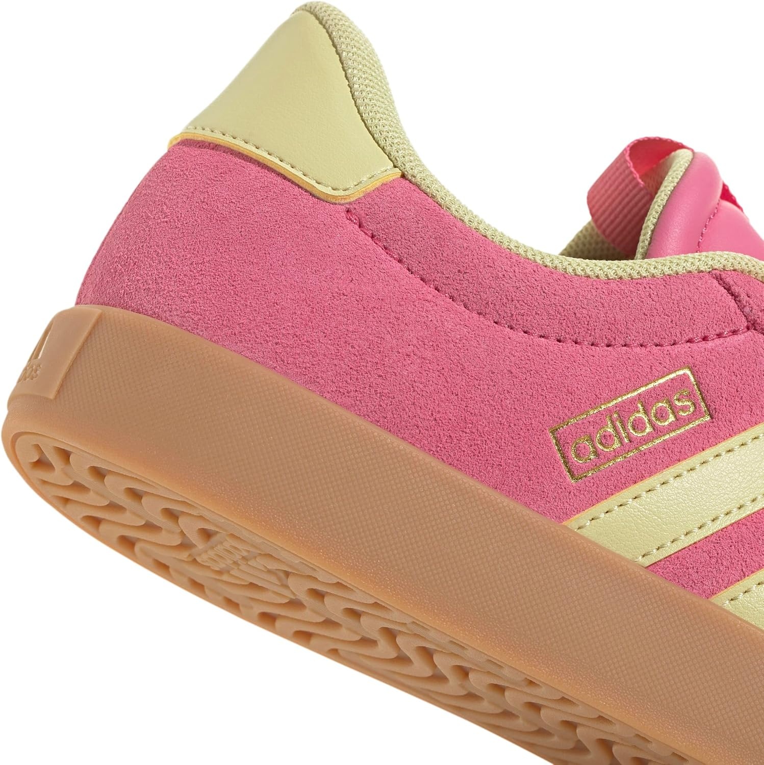 image:imageadidas Womens VL Court 30 SneakerPink FusionPowder YellowGold Metallic